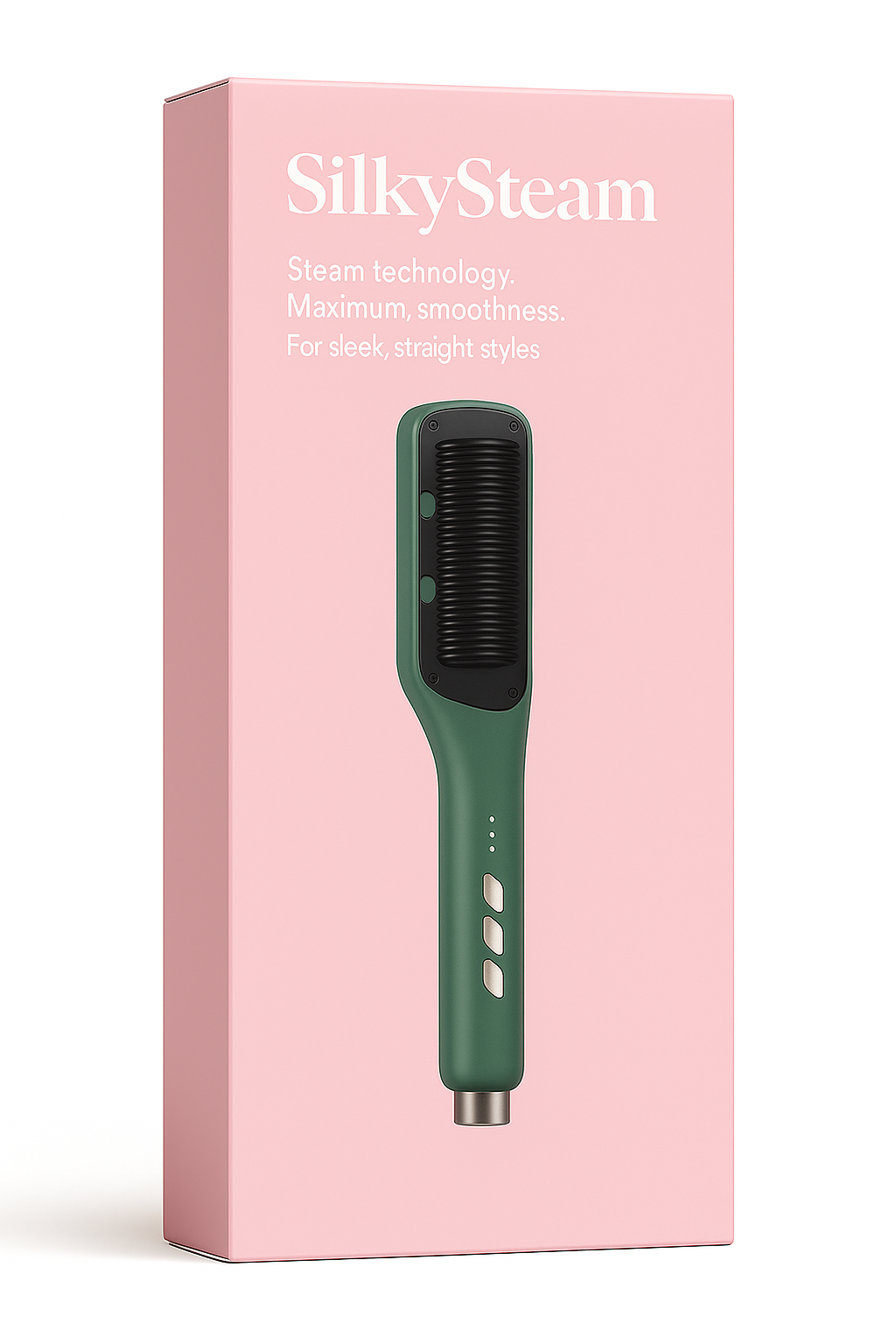 SilkySteam™ Hydrating Steam Hair Straightener V2